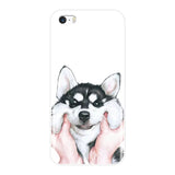 Case For iPhone 4 4S 5 5C 5S SE Case Silicone Cute Animal Back Cover For Apple iPhone 4 5 S Phone Case