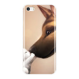 Case For iPhone 4 4S 5 5C 5S SE Case Silicone Cute Animal Back Cover For Apple iPhone 4 5 S Phone Case