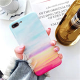 Moskado Phone Case For iPhone 6 6s 7 8 Plus Luxury Glossy Granite Stone Marble Texture Cover For iPhone 11 Pro X XS Max XR Shell