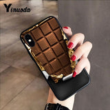 Yinuoda alenka bar wonka chocolate Custom Photo Soft Phone Case for iPhone 8 7 6 6S 6Plus X XS MAX 5 5S SE XR 10 Cover