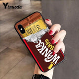 Yinuoda alenka bar wonka chocolate Custom Photo Soft Phone Case for iPhone 8 7 6 6S 6Plus X XS MAX 5 5S SE XR 10 Cover