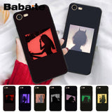 Babaite For iphone 7 XSMAX Case Devil woman High Quality Luxury Phone Case for iPhone X  8 7 6 6S Plus X 5 5S SE XR XS XSMAX