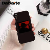 Babaite For iphone 7 XSMAX Case Devil woman High Quality Luxury Phone Case for iPhone X  8 7 6 6S Plus X 5 5S SE XR XS XSMAX