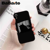 Babaite For iphone 7 XSMAX Case Devil woman High Quality Luxury Phone Case for iPhone X  8 7 6 6S Plus X 5 5S SE XR XS XSMAX