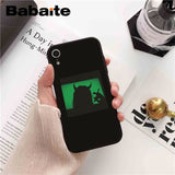 Babaite For iphone 7 XSMAX Case Devil woman High Quality Luxury Phone Case for iPhone X  8 7 6 6S Plus X 5 5S SE XR XS XSMAX
