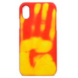 Thermal Heat Induction phone Case For iphone XS MAX 6 6S Plus 5 5S SE Thermal Sensor Case For iphone 7 8 Plus protective Cover