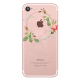 Silicone Cover Couple Case For iPhone X 6 6S 7 8 Plus 5 5S SE 10 XS Lover Plant Cartoon Pattern Phone Cases Back Shell Capa