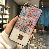 Glitter Gold Marble Case For iPhone X XS Max XR 7 Soft TPU Granite Geometry Cover For iPhone 7 8 6 6s Plus Cover Phone Case