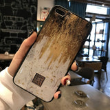 Glitter Gold Marble Case For iPhone X XS Max XR 7 Soft TPU Granite Geometry Cover For iPhone 7 8 6 6s Plus Cover Phone Case