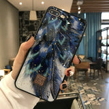 Glitter Gold Marble Case For iPhone X XS Max XR 7 Soft TPU Granite Geometry Cover For iPhone 7 8 6 6s Plus Cover Phone Case