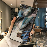 Glitter Gold Marble Case For iPhone X XS Max XR 7 Soft TPU Granite Geometry Cover For iPhone 7 8 6 6s Plus Cover Phone Case