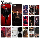 Yinuoda American TV Lucifer TPU Soft Silicone Phone Case Cover for Apple iPhone 8 7 6 6S Plus X XS MAX 5 5S SE XR Mobile Cases