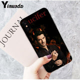 Yinuoda American TV Lucifer TPU Soft Silicone Phone Case Cover for Apple iPhone 8 7 6 6S Plus X XS MAX 5 5S SE XR Mobile Cases