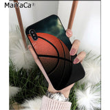 MaiYaCa Basketball basket High Quality Phone Case for iPhone 6S 6plus 7 7plus 8 8Plus X Xs MAX 5 5S XR