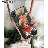 MaiYaCa Basketball basket High Quality Phone Case for iPhone 6S 6plus 7 7plus 8 8Plus X Xs MAX 5 5S XR