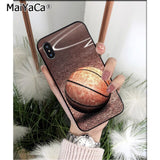 MaiYaCa Basketball basket High Quality Phone Case for iPhone 6S 6plus 7 7plus 8 8Plus X Xs MAX 5 5S XR