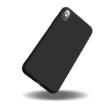 Fashion Soft Back Matte Color Cases for Iphone 7 6 6s 8Plus Pure Solid MATTE Silicon Case for IPhone Xs Max Xr X Cover Thickened