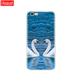 For iphone 5s 5 s se 4 4s Case soft tpu phone Shell Cover For Apple iPhone 6s 6 s plus Fundas coque etui bumper