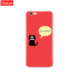 For iphone 5s 5 s se 4 4s Case soft tpu phone Shell Cover For Apple iPhone 6s 6 s plus Fundas coque etui bumper