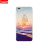 For iphone 5s 5 s se 4 4s Case soft tpu phone Shell Cover For Apple iPhone 6s 6 s plus Fundas coque etui bumper