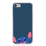 Cute Love Stitch Cover For iPhone 6 6s xr Case Soft Silicon case For iPhone X XS 7 8 Plus 6 6s 5 5s se 10 Case Capa Coque Funda