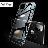 For iPhone 11 Case Laser Plating Luxury TPU Soft Clear Cover For iPhone 11 Pro Max Plus 2019 Bright Crystal Phone Case