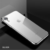 Soft TPU Case For iPhone X 11 pro 2019 Cover For iPhone 6s 6 8 7 Plus XR XS Max Anti-scratch Electroplating Protective Phone Bag
