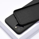For Apple iPhone 11 Pro Max Case Liquid Silicone Rubber Soft Cover For Apple iPhone 11 iPhone11 2019 Phone Case Shockproof