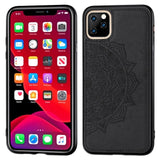 For Apple iPhone 11 Case for iPhone 11 Pro Max Magnetic Fabric Hard PC Silicone Frame Back Cover for iPhone 11 Case 2019 5.8"