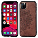 For Apple iPhone 11 Case for iPhone 11 Pro Max Magnetic Fabric Hard PC Silicone Frame Back Cover for iPhone 11 Case 2019 5.8"