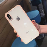 Shockproof Bumper Transparent Silicone Phone Case For iPhone 11 2019 X XS XR XS Max 8 7 6 6S Plus Clear protection Back Cover