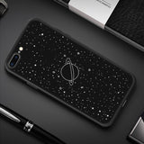 Silicone Phone Case For iPhone XR XS Max 7 8 6 6S Plus 5 5S Pattern Cartoon Planet Space Star Back Cover For iPhone 11 Pro Shell