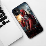 Phone Case for iPhone 11 Pro 5.8 2019 Marvel Venom Iron Man Spider-Man Deadpool Soft Cover For iPhone 11 Pro MAX 6.1 6.5 inch