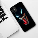 Phone Case for iPhone 11 Pro 5.8 2019 Marvel Venom Iron Man Spider-Man Deadpool Soft Cover For iPhone 11 Pro MAX 6.1 6.5 inch