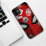 Phone Case for iPhone 11 Pro 5.8 2019 Marvel Venom Iron Man Spider-Man Deadpool Soft Cover For iPhone 11 Pro MAX 6.1 6.5 inch