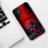 Phone Case for iPhone 11 Pro 5.8 2019 Marvel Venom Iron Man Spider-Man Deadpool Soft Cover For iPhone 11 Pro MAX 6.1 6.5 inch