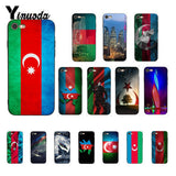 Yinuoda Azerbaijan buta flag Colorful Cute Phone Case for iPhone 8 7 6 6S 6Plus X XS MAX 5 5S SE XR 10 Cover