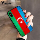 Yinuoda Azerbaijan buta flag Colorful Cute Phone Case for iPhone 8 7 6 6S 6Plus X XS MAX 5 5S SE XR 10 Cover