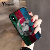 Yinuoda Azerbaijan buta flag Colorful Cute Phone Case for iPhone 8 7 6 6S 6Plus X XS MAX 5 5S SE XR 10 Cover