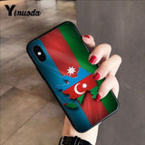 Yinuoda Azerbaijan buta flag Colorful Cute Phone Case for iPhone 8 7 6 6S 6Plus X XS MAX 5 5S SE XR 10 Cover