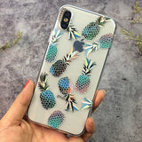 Funny Cartoon Phone Case For iPhone X XS Max XR Cute Mouse Cover for iphone 8 7 6 6S Plus 5 5S SE Soft Silicone Transparent Case