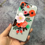 Funny Cartoon Phone Case For iPhone X XS Max XR Cute Mouse Cover for iphone 8 7 6 6S Plus 5 5S SE Soft Silicone Transparent Case
