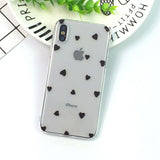 Funny Cartoon Phone Case For iPhone X XS Max XR Cute Mouse Cover for iphone 8 7 6 6S Plus 5 5S SE Soft Silicone Transparent Case