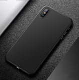 Ultra Thin Matte Transparent PP Phone case For iPhone 7 X XS XR XS Max 0.4mm Slim Back Cover For iPhone 6 6s 7 8 Plus 5 5S SE 9