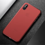 Ultra Thin Matte Transparent PP Phone case For iPhone 7 X XS XR XS Max 0.4mm Slim Back Cover For iPhone 6 6s 7 8 Plus 5 5S SE 9