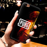 MaiYaCa pubg Black silicone soft tpu Phone Case for iPhone 8 7 6 6S Plus XS XR XS MAX 10 5 5S SE 11pro max case Coque funda