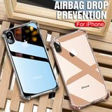 Shockproof Silicone Phone Case For iPhone X XS Max XR 6 6S 7 8 Plus Transparent Protection Back Cover On iphone 11 pro Max Case