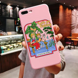 Funny Halloween Satan Vintage Let's Summon Demons Graphic Pink silicone Phone Case For iPhone 11 Pro Max 2019 X 6 6s 7 8 Plus