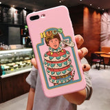 Funny Halloween Satan Vintage Let's Summon Demons Graphic Pink silicone Phone Case For iPhone 11 Pro Max 2019 X 6 6s 7 8 Plus