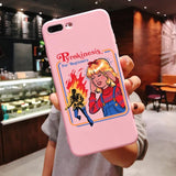 Funny Halloween Satan Vintage Let's Summon Demons Graphic Pink silicone Phone Case For iPhone 11 Pro Max 2019 X 6 6s 7 8 Plus